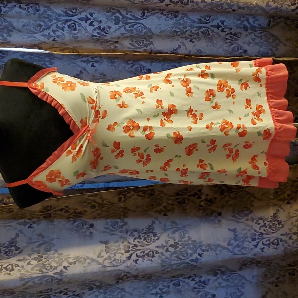 Floral chemise